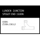 Marley Rubber Ring Joint Lunden Junction Spigot End 150DN - 1504.150.LJ